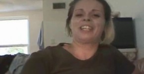 Sloppy Titty Blonde Crack Whore Sucking Pole For Payment, sarah1179
