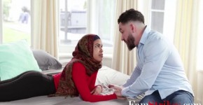 Arab Sister In Hijab Practices Fucking On Brother- Maya Farrell, Genetan