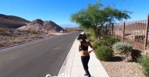 CUM4K Sexy Hime Marie Picked Up For Sex While Jogging, Cur23t3neya