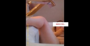 Hidden Masturbation (Orgasm in Bathtub), goldengirlassses