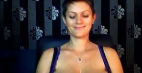 Milf live cam teasing and showing huge tits, arendi