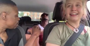 Whimpering Cherry gives road head sucking and then riding dick as director Proxy Paige drives, Tr1acheny