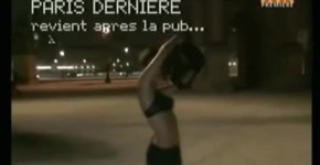 Hot French Girl Gets Naked in Public...really Sexy!, goldengirlassses