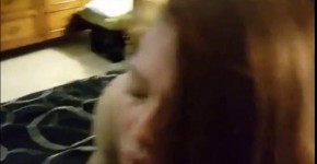 Black dude fucks young redhead girl and hubby licks her cunt, flexipina