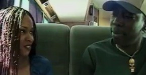 Horny ebony slut getting fucked in the bus, Vina233la