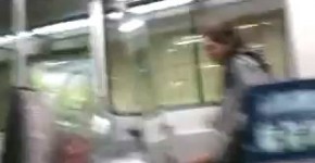 Caught crazy petite teen mercedez pussy masturbate on train, uououou