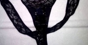 Huge Load Of Cum On My Sister's Dirty Panties 18 Spurts 3 Pegging Porn, Fiello