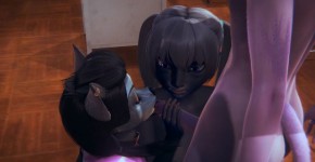 Furry Hentai - Cat Skunk and wolf Threesome in class - Japanese Asian Manga Anime Film Game Porn sites, nilenesti