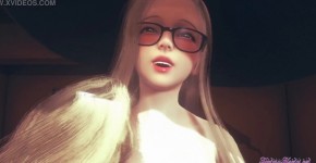 Genshin Impact Hentai 3D - Threesome Lisa Double penetration - Japanese manga anime game porn, ene11reded