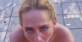 Carter Cruise, booty, blowjob, doggystyle, muffdiving, big cock, small tits, pussy, outdoor, hardcore, blonde Gets Doggystyled O