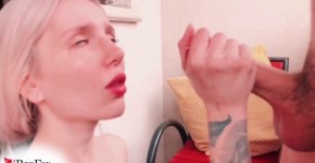 Beautiful Babe Sloppy Blowjob Big Cock Boyfriend - Cumshot, Ietterta
