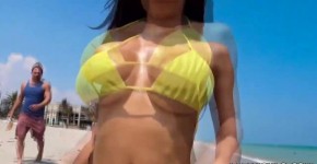 I picked up a hot latina on the beach! - Shay Evans, ederor