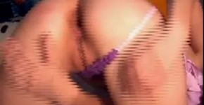 Young slim incredibly beautiful promiscuous Huet with bottomless ass, boomboom
