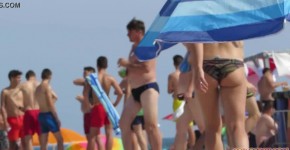Hot Bikini Teens Thong Topless Voyeur Spy Beach, coorac
