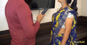 Indian Bhabhi Seduces TV Mechanic For Sex With Clear Hindi Audio, elasisa