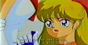 Sailor Moon and Dragon Ball Z parody Asian Cartoon Vintage, bilimbere