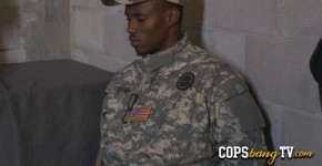 ARMY dude HUMILIATED by NASTY UNIFORMED blondes, BangzGa94