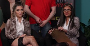 Adorable Lacey Amour And Naughty Tyler Jo Walker Help Dude To Cum Horny Wife, orarou3tor