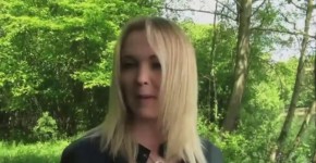 JeNiqueUnePor Public Sex outdoor Blonde Hardcore Anal DP, powerrescator