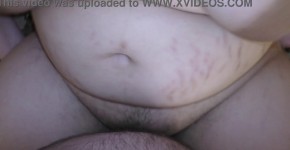 BBW cheating wife with a big boobs taking a raw cock inside her hairy pussy and get big ovulating creampie - Milky Mari, erarise