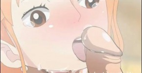 One Piece Hentai Luffy heats up Nami cartoon porn, davachi