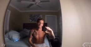 Masturbation in front of the mirror POV, foot fetish, Chris Diamond with a big cumshot on my abs., owhiton