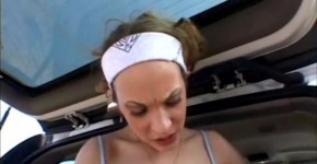 Blonde Jamie Elle receives big load from stud , perfect985
