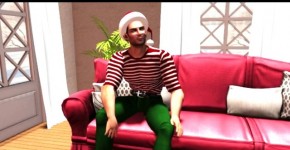 Second Life Santa Picks Up Stripper Part 2 cum shot brunette big cock, ddredd