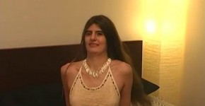 NDNgirls.com | 18yo Half breed Arab Middle Eastern native interracial blowjob slut c. on black mans cum in her mouth. She looks 