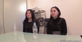 Jav Girl And Her Girlfriend Share A Cock, anongisel
