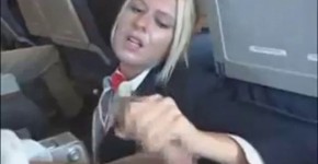Horny blonde stewardess servicing aroused male passengers on board Free Porn VS, Maverick68