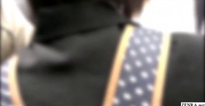Japanese schoolgirl boards train for real chikan experience, Wildas