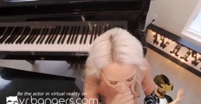 VR BANGERS Blonde teen Elsa Jean fucks piano teacher, Per1ry4