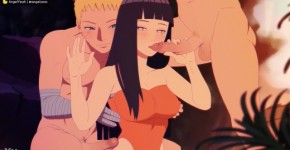 Hinata getting Shadow Cloned, oqsarte3