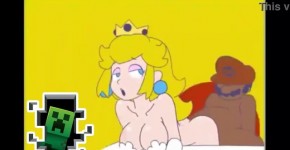 Mario Bros, minandole el culo a peach ft trap de creeper, raticedi
