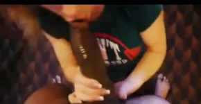 Cute milf redhead suck big black cock, Vynnerod
