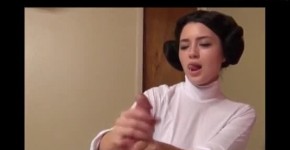 Star Wars Princess Leia Cosplay Hand Job with Super Hot Teen, Zaliland