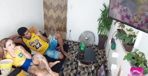 Brazilian loses her ass betting on the Word Cup and wins 2 anal creampie - Jhonn Corleone, isorit