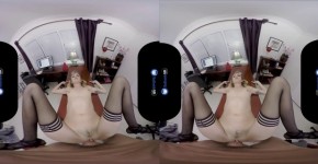 BaDoinkVR.com POV Office Fuck With Hot Blonde Haley Reed, BaDoinkVR