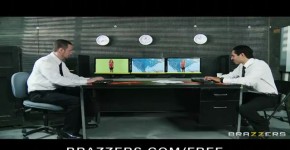 Big breasted weather girl fucks her producer, hafman