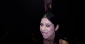 Gloryholesecrets Anna Cummings First Glory Hole Cum On Titties, erengaster
