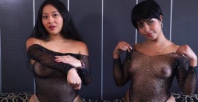 4k transparent clothes try on! riskyproject cb, arourantid