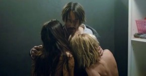 Ana de Armas nude Lorenza Izzo nude tits and ass in sex scene Knock Knock 2015, Punishyoungs