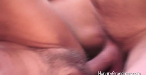 Fit Granny Hungry Oral Job, BobbiBrass