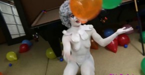Cosplay video with naked clown babe, WadeCrisler