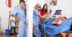 Brazzers - Nurse Gets A Glory Hole Ass Fuck with Angel Wicky, Brazzers