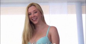 Casting Couch-X Vegas blonde gambles on porn for $, Hel121en3