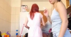Family (3 step Sisters) Doing Sex With in Kitchen At Home, Sweet n New Taste Experience (Full Sex Tape), use1sso
