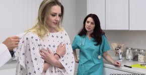 Doctor breaking patient Kyler Quinn's hymen, dbaseivom