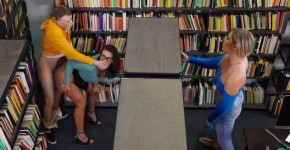 RealityKings - Sneaky Librarian Mandy Waters Gets College Cock, realitykings
